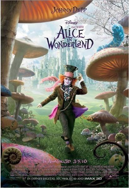 movie review of alice in wonderland