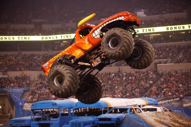 Ford field monster jam pit party #1